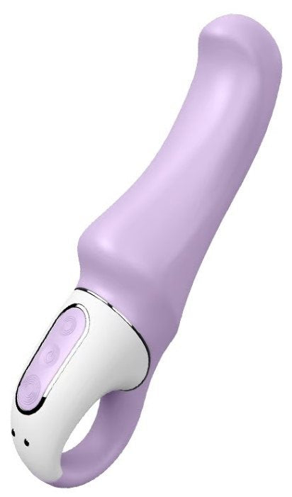 Satisfyer Vibrador Silicona Del Punto G Con 12 Potentes Programas De Vibración Morado