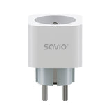 Enchufe Inteligente Savio Wi-Fi, 16a, As-01, Blanco