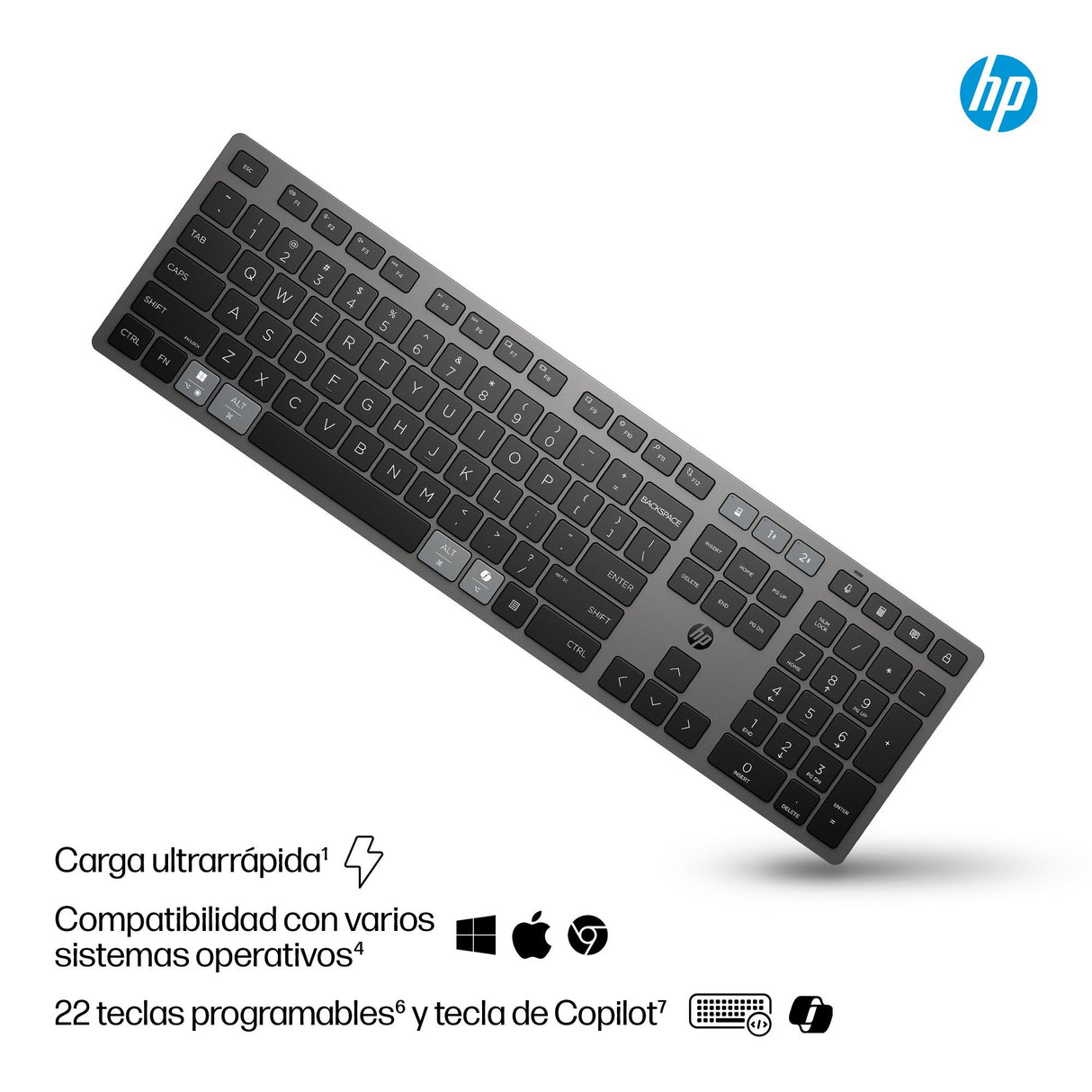 725 Multi-Device Rchrgbl Wl Kbd
