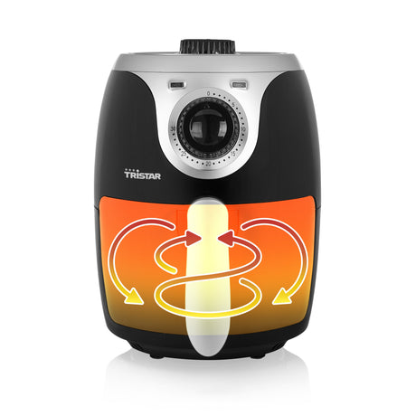 EAN 8713016057969 - Tristar FR-6980 freidora Sencillo 2 L Independiente 1000 W Freidora de aire caliente Negro, Plata imagen 10