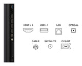Televisor Tcl C7k 55c7k (55") 4k Ultra Hd Smart Tv Wifi Metálico 2600 Cd M²