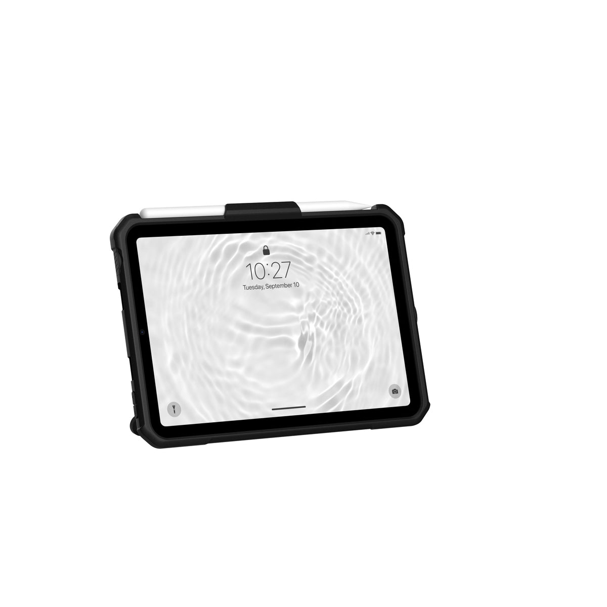 Uag Rugged Case For Ipad Mini 6th Gen W/Handstrap & Kickstand Black Carcasa Trasera Para Tableta Poliuretano Termoplástico (Tpu) Negro Para Apple Ipad Mini (6ª Generación)
