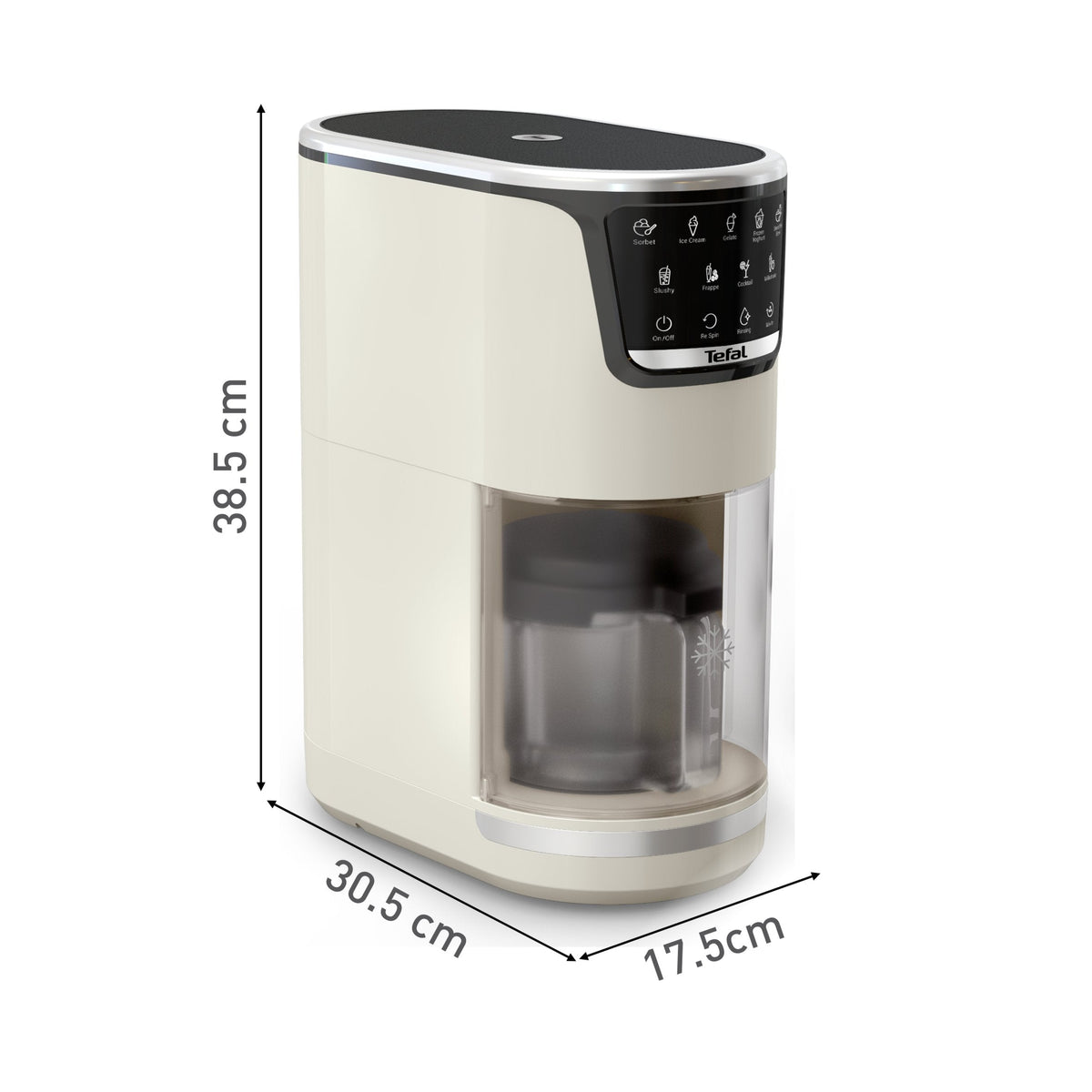 Tefal Ig 602 A Dolci Eisbereiter Rise