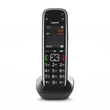Gigaset E720hx Teléfono Dect/Analógico Negro Identificador De Llamadas