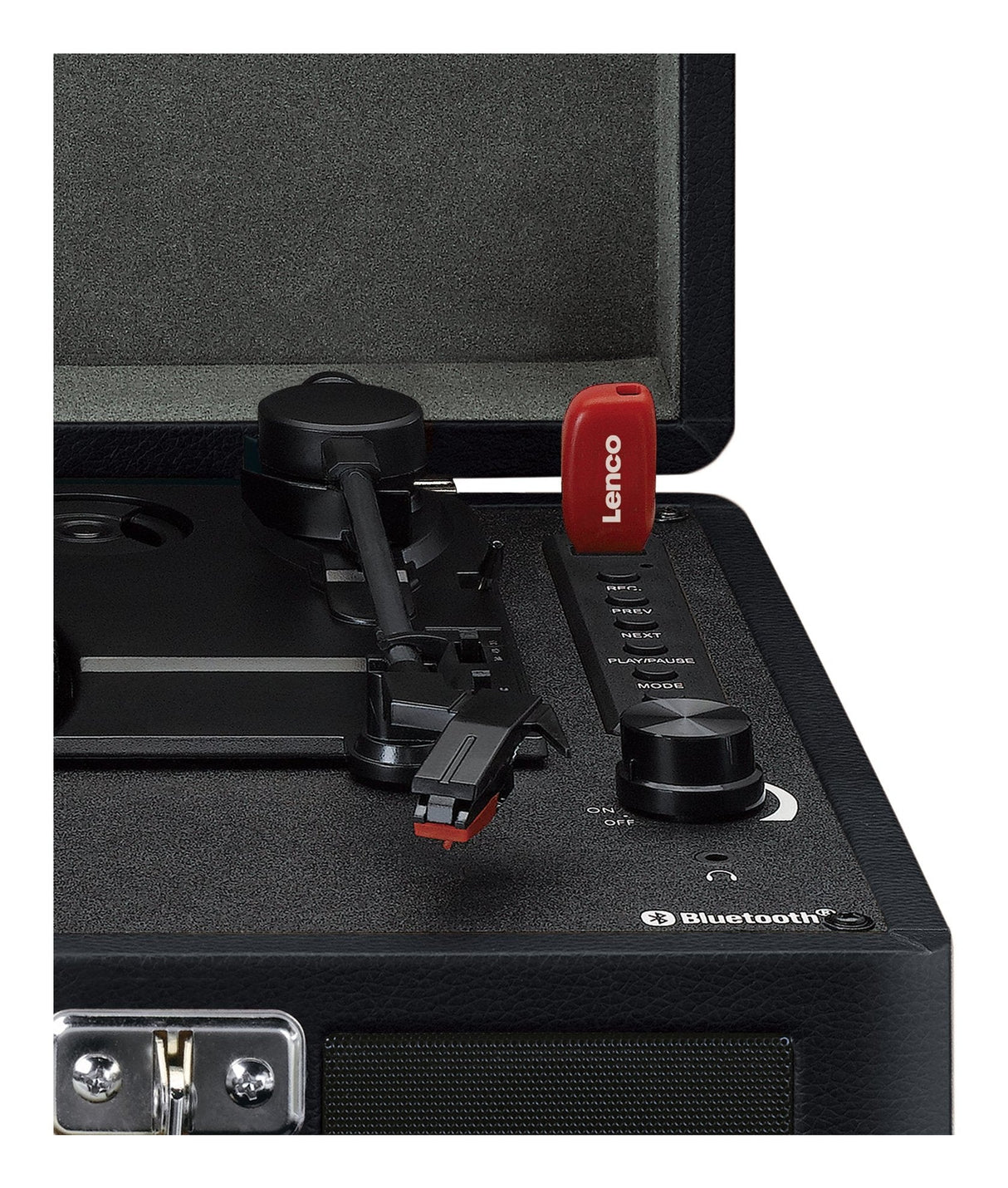 EAN 8711902072430 - Lenco TT-115 Tocadiscos de tracción por correa Negro Manual imagen 4