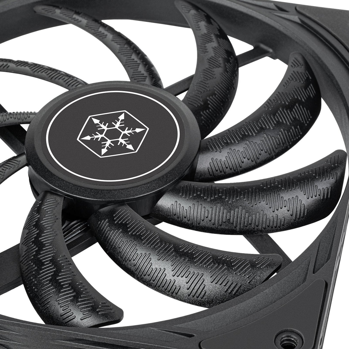 Ventilador Pc Silvermone Sm-As140b Pwm  Negro
