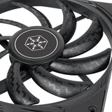 Ventilador Pc Silvermone Sm-As140b Pwm  Negro