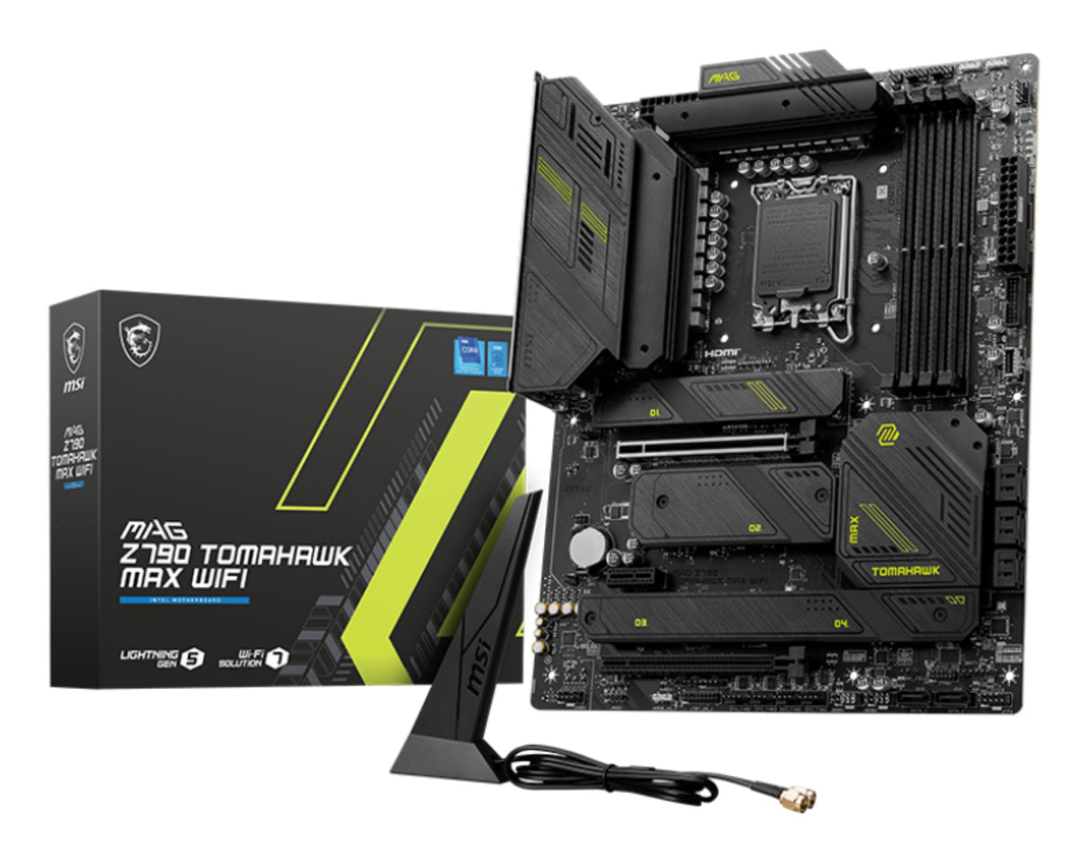 Placa Base Msi Mag Z790 Tomahawk Max Wifi,  Lga 1700 Atx 7e25-002r