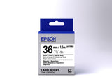 Epson Cinta Lk-7wb2 Magnética Negro/Blanco 36/1,5