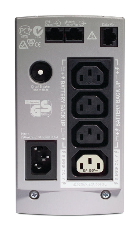 EAN 0731304016359 - APC Back-UPS sistema de alimentación ininterrumpida (UPS) En espera (Fuera de línea) o Standby (Offline)  imagen 3