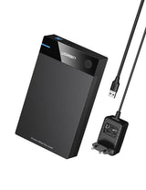 EAN 6957303854226 - Ugreen 50422 caja para disco duro externo Carcasa de disco duro/SSD Negro 2.5/3.5" imagen 1