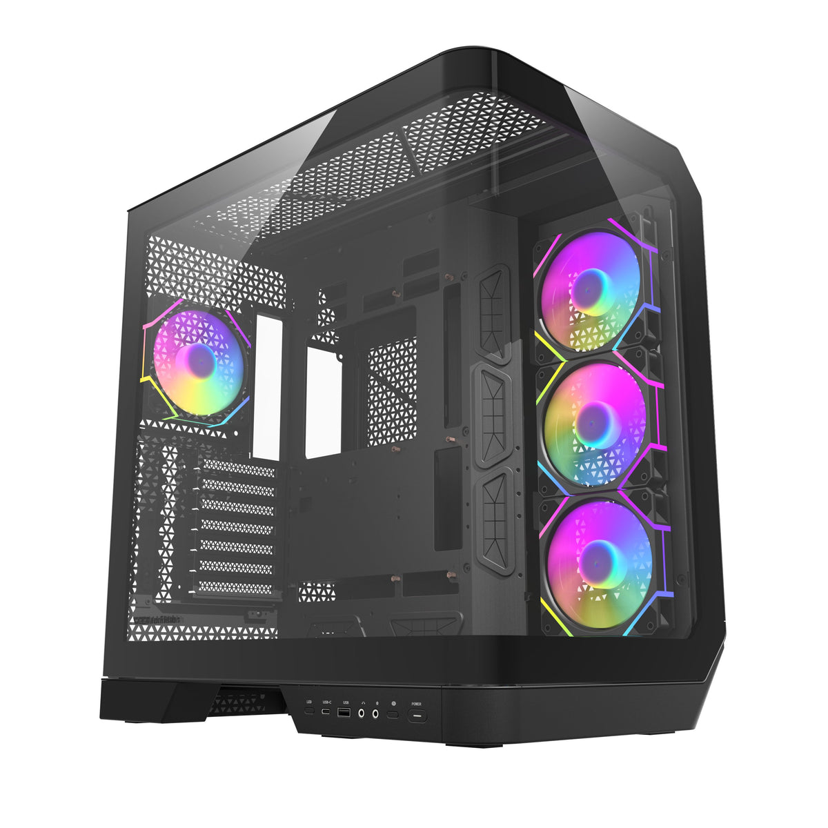 EAN 4711527004339 - darkFlash DC-DY570-B-ES1 carcasa de ordenador Full Tower Negro imagen 2
