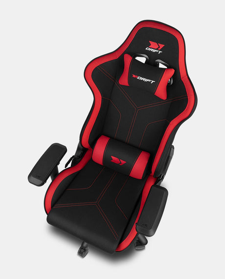 EAN 8436587973338 - DRIFT DR110BR silla para videojuegos Butaca para jugar Asiento acolchado Negro, Rojo imagen 9