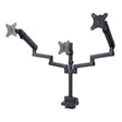 EAN 0065030902038 - StarTech.com 3MP2AG-MONITOR-ARM soporte para monitor 68,6 cm (27") Negro imagen 1