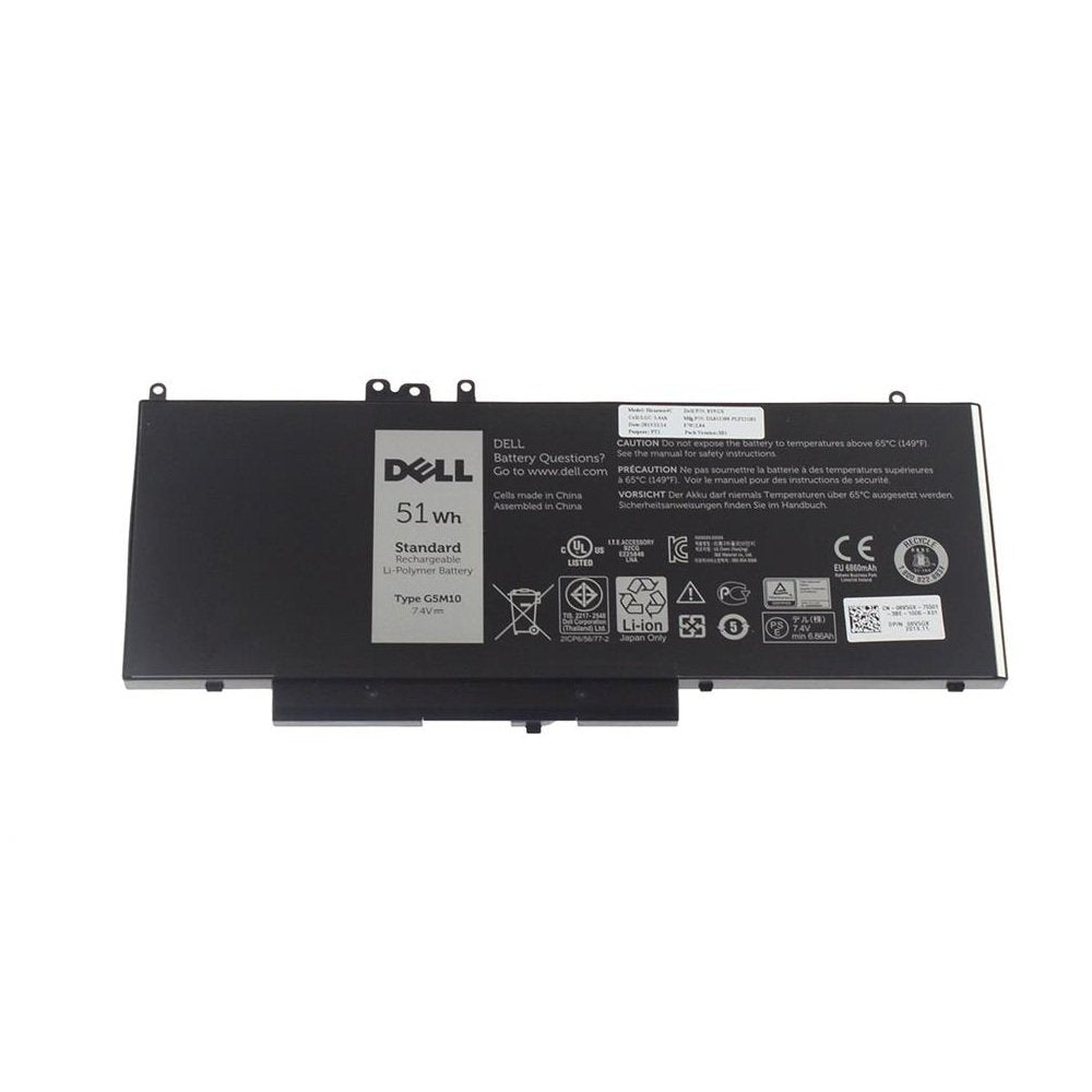 Battery, 51whr, 4 Cell,  Lithium-Ion, Version 2 7fr5j,