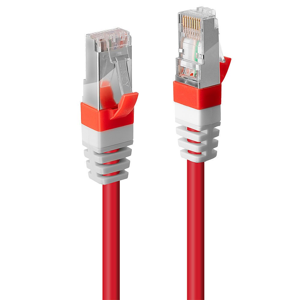 EAN 4002888453868 - Lindy 45386 cable de red Rojo 2 m Cat6a S/FTP (S-STP) imagen 1