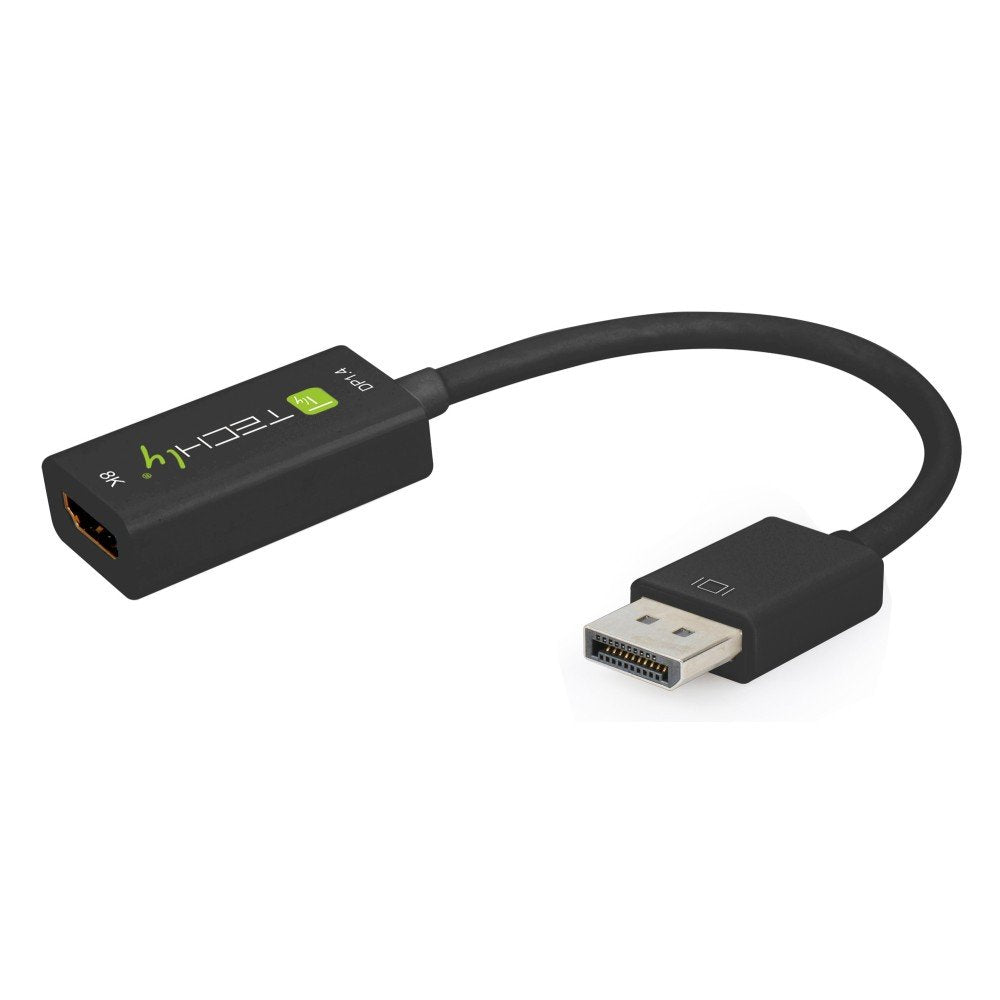 Techly Iadap Dp-Hdmif8k Adaptador De Displayport 1.4 Dp A Hdmi 8k*30hz M/F