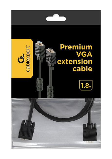 EAN 8716309066648 - Gembird VGA M/F 1.8m cable VGA 1,8 m VGA (D-Sub) Negro imagen 2