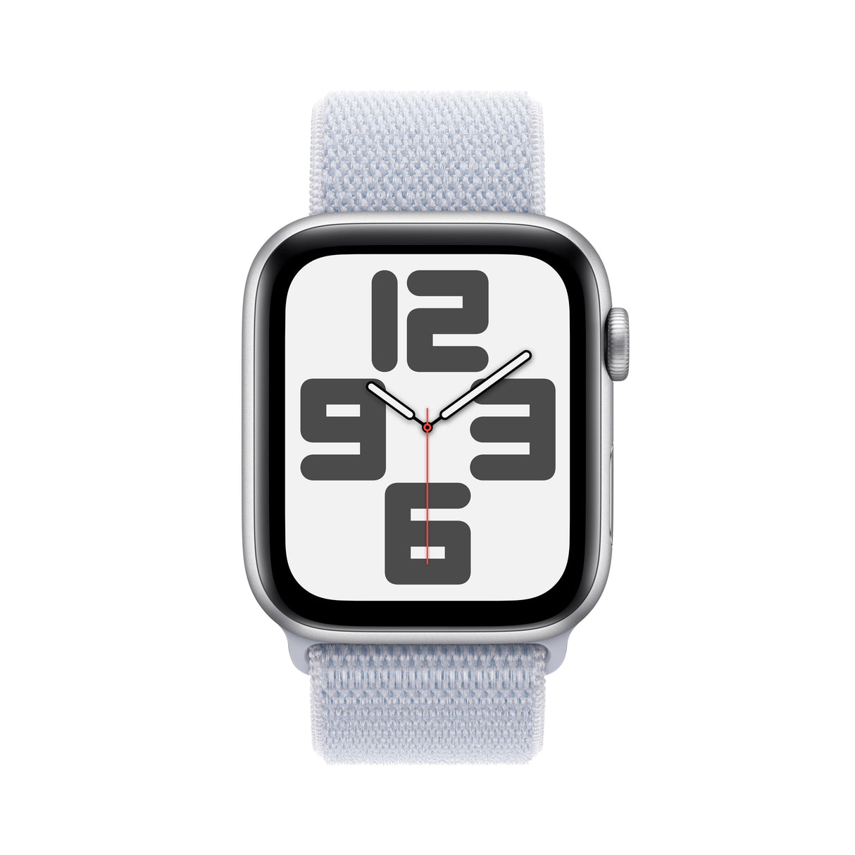 Apple Watch Se, Smartwatch Plateado, Aluminio, 44 ??Mm, Sport Loop Nube Azul Mxet3qf/A