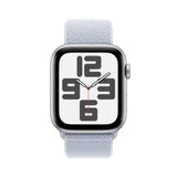 Apple Watch Se, Smartwatch Plateado, Aluminio, 44 ??Mm, Sport Loop Nube Azul Mxet3qf/A