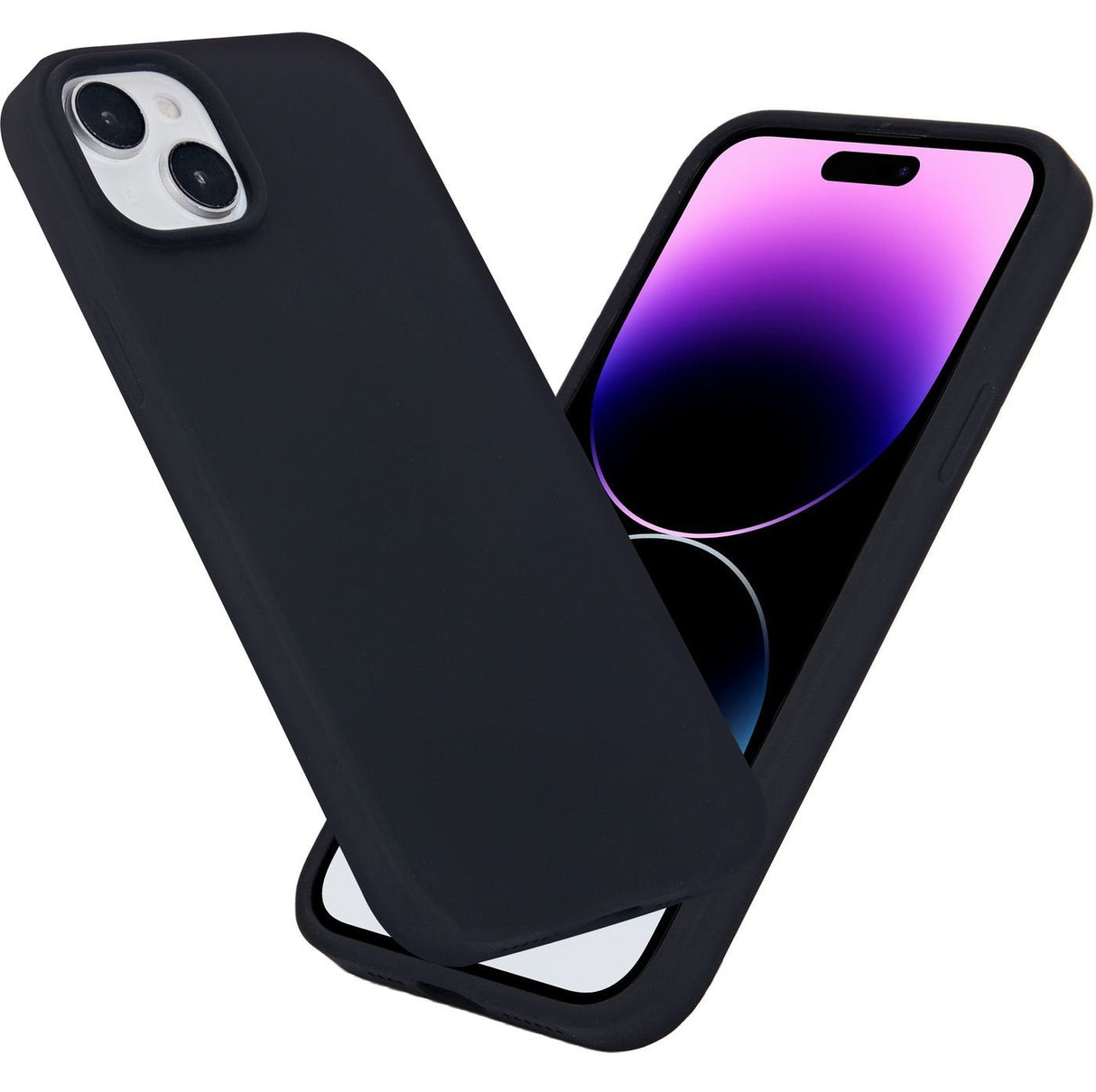 Infinite Riga Iphone 15 Plus - Silicone Case Black 100% - Recycled Silicone - Warranty: 24m
