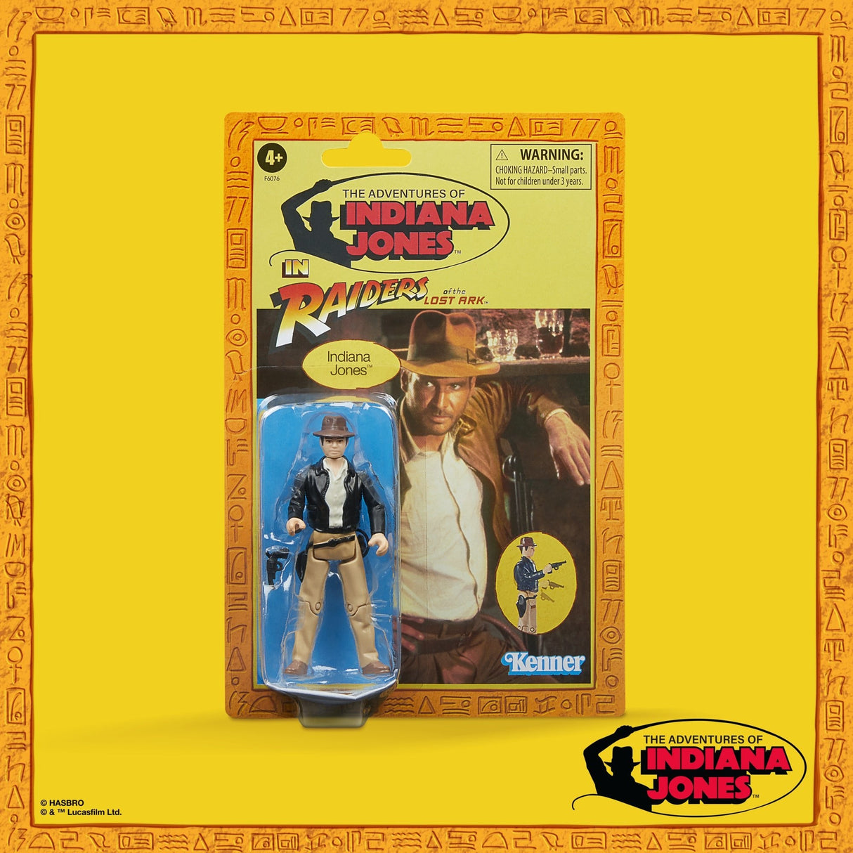 Figura Hasbro Retro Collection Indiana Jones Raiders Of The Lost Ark Indiana Jones