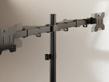 Equip Tischhalterung 17"-32" 2tft 360° Gelenkig 10kg Negro