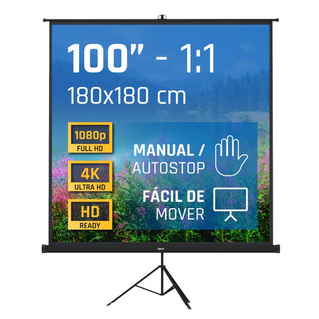 EAN 8435364308493 - iggual PSITS180 pantalla de proyección 2,54 m (100") 1:1 imagen 1