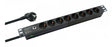 EAN 4005938628346 - Helos 262834 base múltiple 2 m 8 salidas AC Interior Negro imagen 1