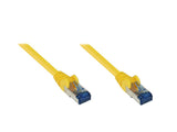 Goodconnections Cable De Red Mit Rastnasenschutz, Cat. 6a, S Ftp, Pimf, Halogenfrei, 500mhz, Gelb, 5m,