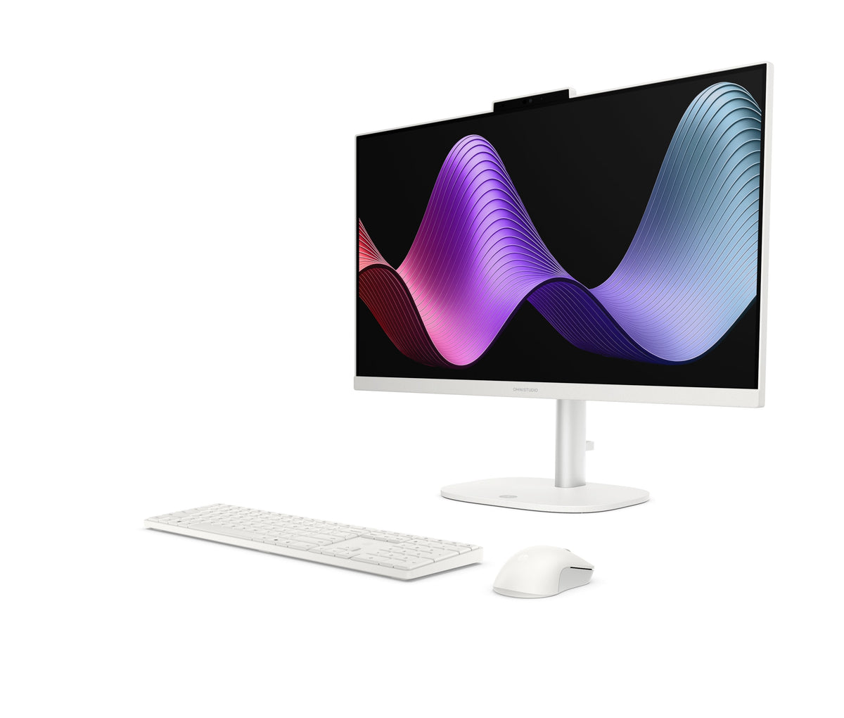 All In One Hp Omnistudio 24-Cv0003ns 23.8" Amd Ryzen 5 40, 16gb 512gb Ssd Radeon 610m, Sin Sistema Operativo - Blanco