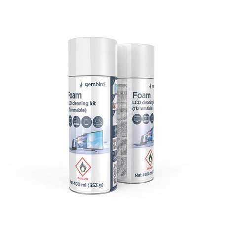 EAN 8716309129800 - Gembird CK-LCD-08 limpiador general 400 ml Espuma imagen 1