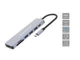 EAN 4015867230886 - Conceptronic DONN19G base para portátil y replicador de puertos Alámbrico USB 3.2 Gen 1 (3.1 Gen 1) Type- imagen 2