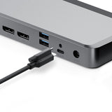 Alogic Mx3 Alámbrico Usb 3.2 Gen 1 (3.1 Gen 1) Type-C Negro, Gris