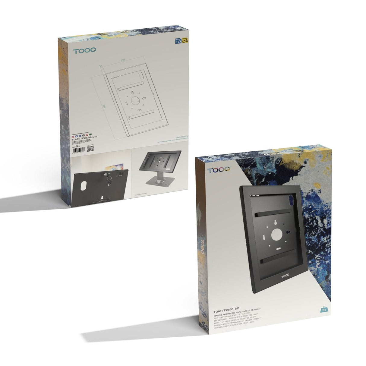 Marco Antirrobo Para Tablet Tooq Tqatte2601-L-B Negro