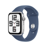 Apple Watch Se Aluminio 44mm Plata (Sportarmband Denim) S/M