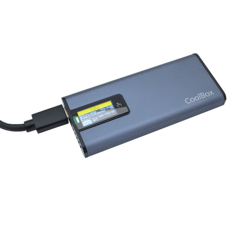 EAN 8437012429277 - CoolBox COO-MCM-M2F caja para disco duro externo Caja externa para unidad de estado sólido (SSD) Gris imagen 3