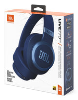 Auriculares  Jbl Live 770nc Over Ear Bluetooth Headset - Blue