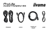 Iiyama Xub2792qsu-B6, Monitor Led 27''  Negro (Mate)