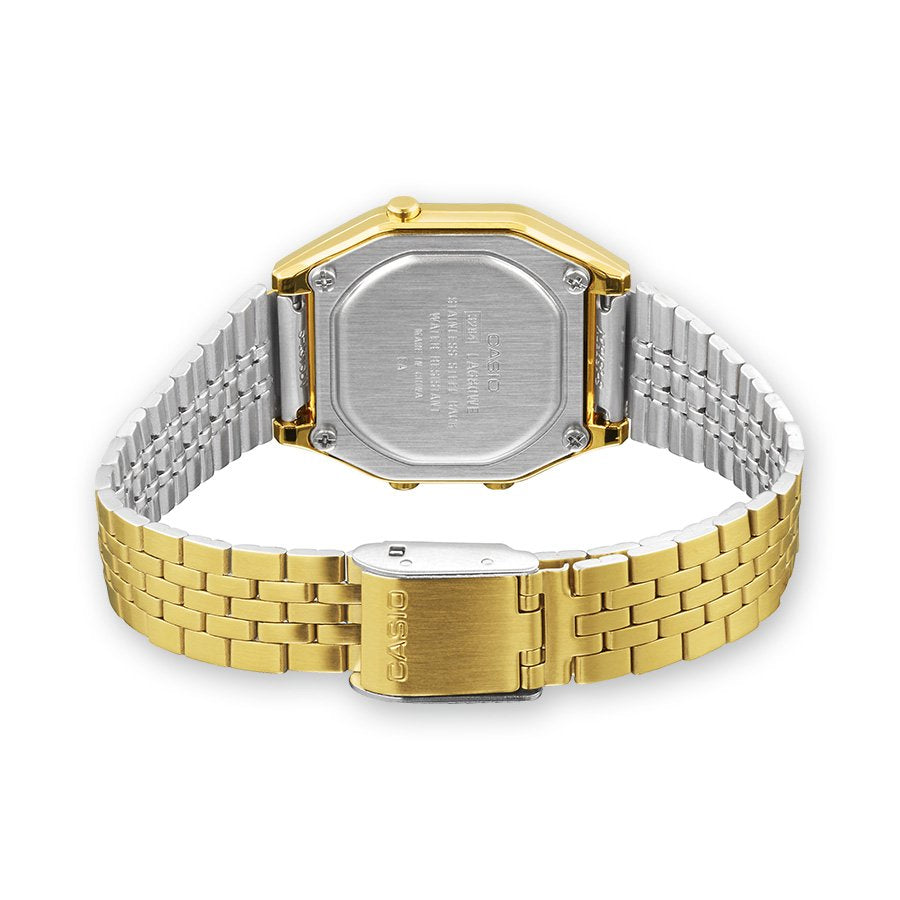 Reloj Digital Casio Vintage Iconic La680wega-9er 33mm Dorado