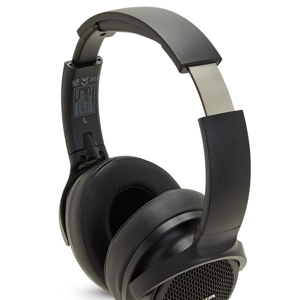 Auriculares Inalámbricos Aiwa Hst-250bt Bk Con Micrófono Bluetooth Negro
