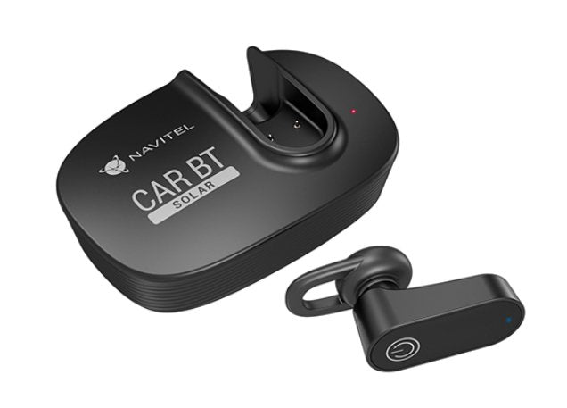 Auriculares Navitel Solar Car Bt Inalámbrico Bluetooth Negro