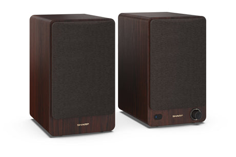 EAN 4974019216584 - Sharp BOOKSHELF SPEAKERS De 2 vías Marrón Inalámbrico y alámbrico 60 W imagen 7