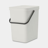 Brabantia Sort & Go Abfallbehäl. Light Grey 25 L