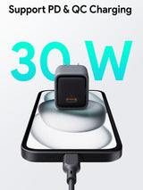 Aukey Pa-C1 Wall Charger 30w Gray