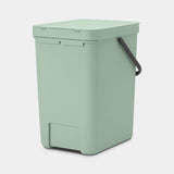 Brabantia Sort & Go Abfallbehäl. Jade Green 25 L
