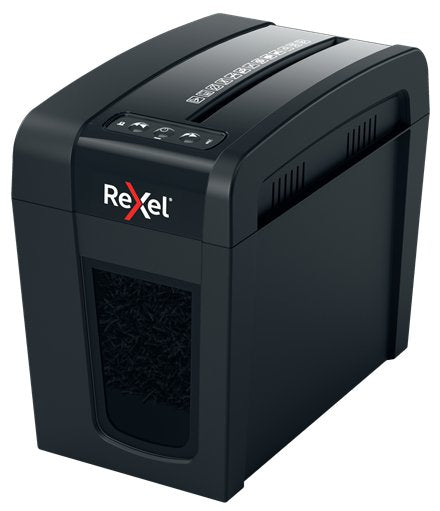Rexel Secure X6-Sl Whisper-Shred Destructora De Papel Manual Corte En Particulas - Destruye Hasta 6 Hojas - 10l