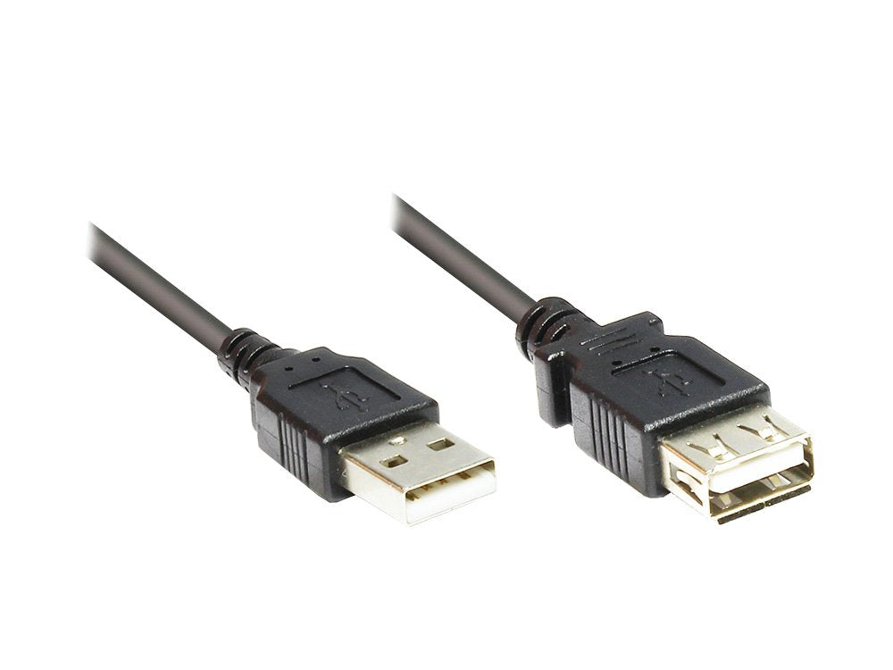 Good Connections Usb2.0 Extensión A-St.-A-Bu. Negro.
