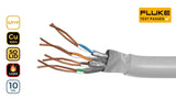 Bobina De Cable Rj45 Sftp Phasak Phr 660 Cat.6 305m Gris