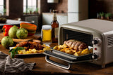 Ariete Mini-Backofen Vintage Beige (Blanco/Hellverde, 800 Watt, 10 Liter) 3919cr